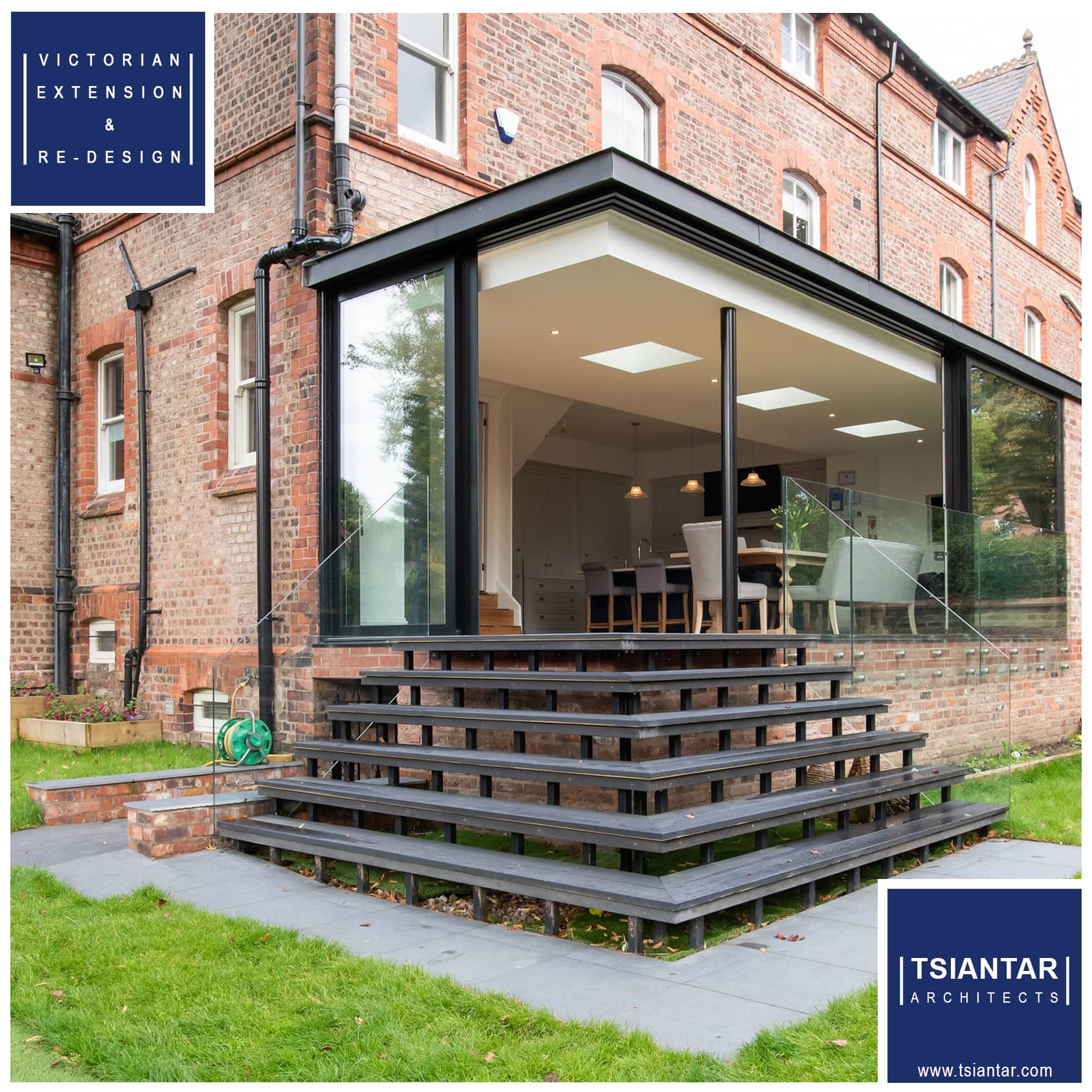 Basement Rear Extension EXTENSION AND BASEMENT CONVERSION | Tsiantar Architects