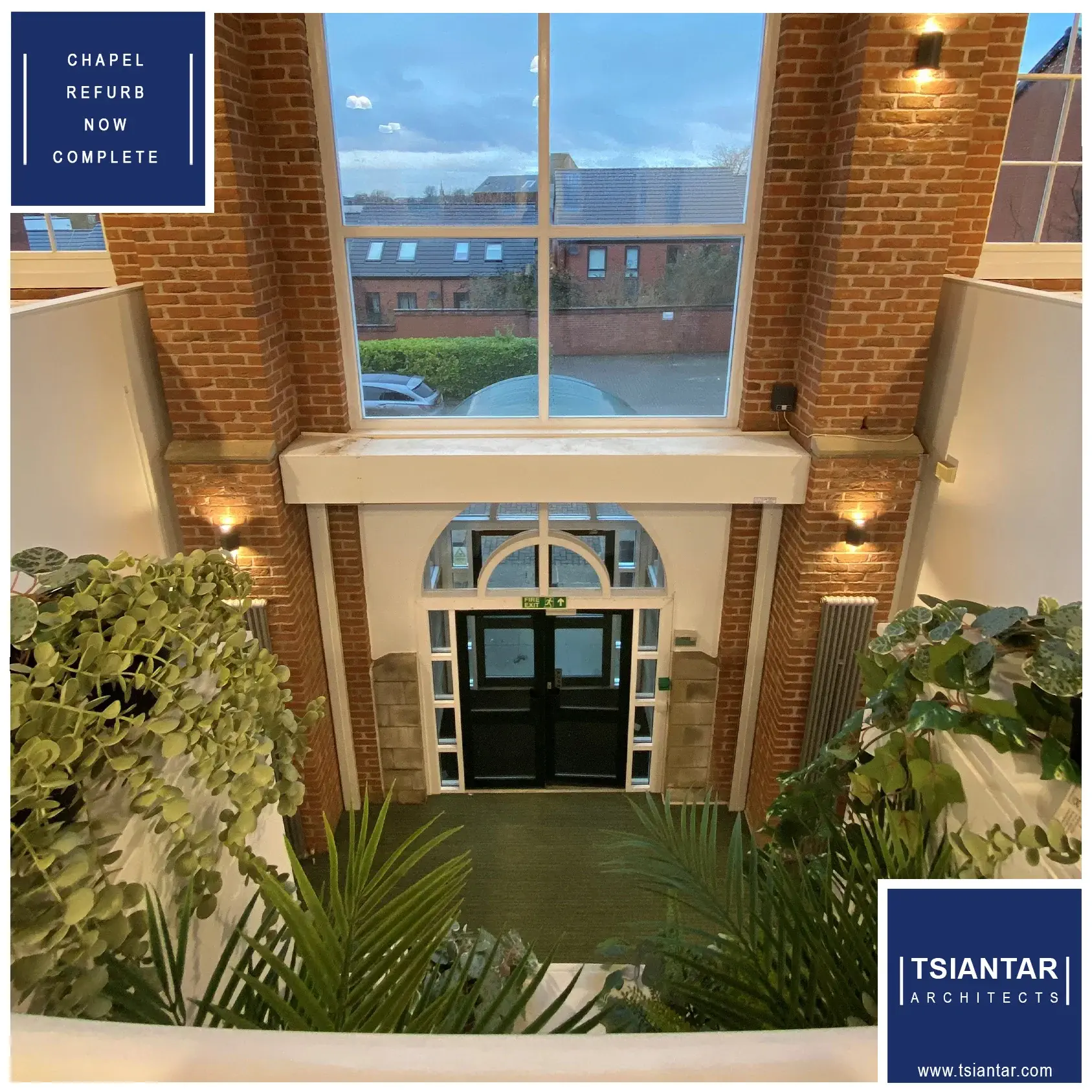 Chapel Refurbishment Complete Tsiantar Architects