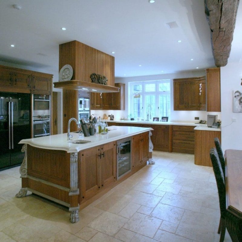 Bespoke Handmade Wooden Kitchen-min