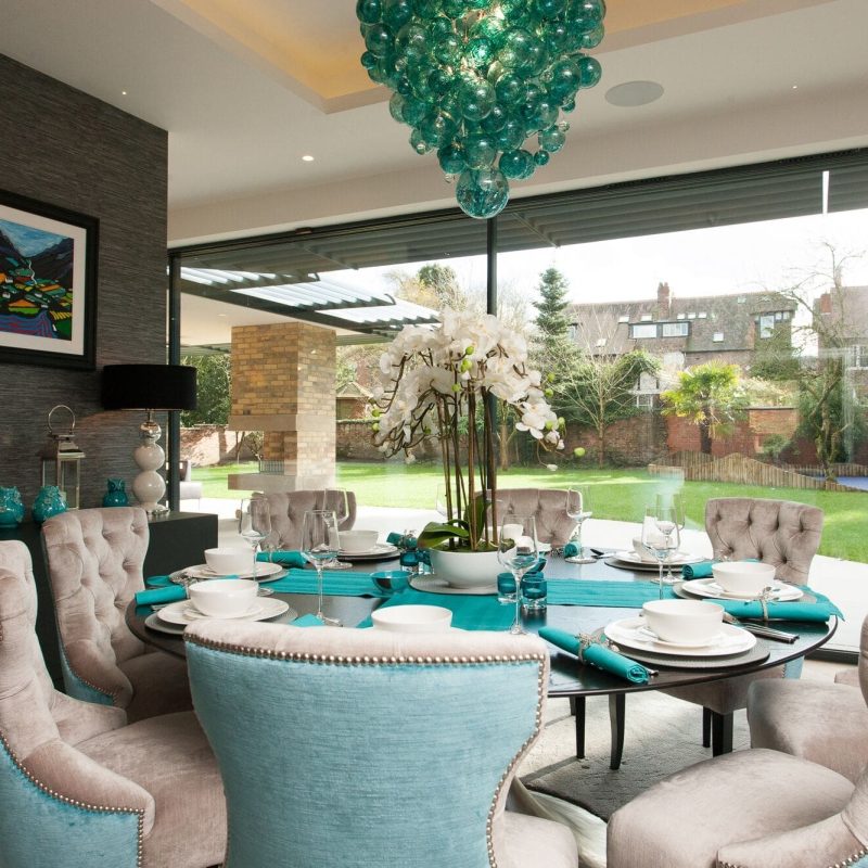 Dining Room with garden view-min